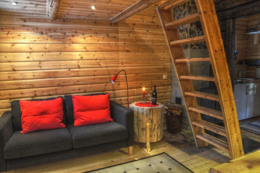 Cottage On Wild River In Lapland/Sweden Karlsten Ruang foto