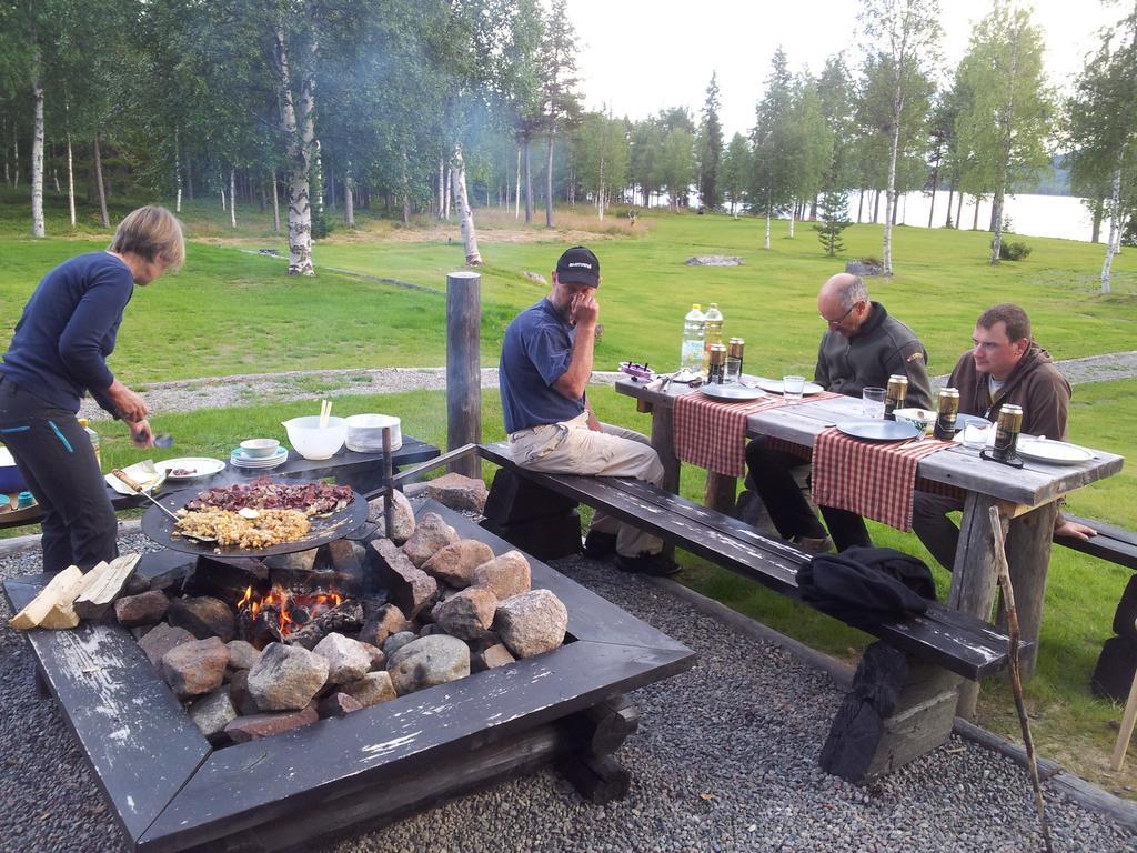 Cottage On Wild River In Lapland/Sweden Karlsten Bagian luar foto